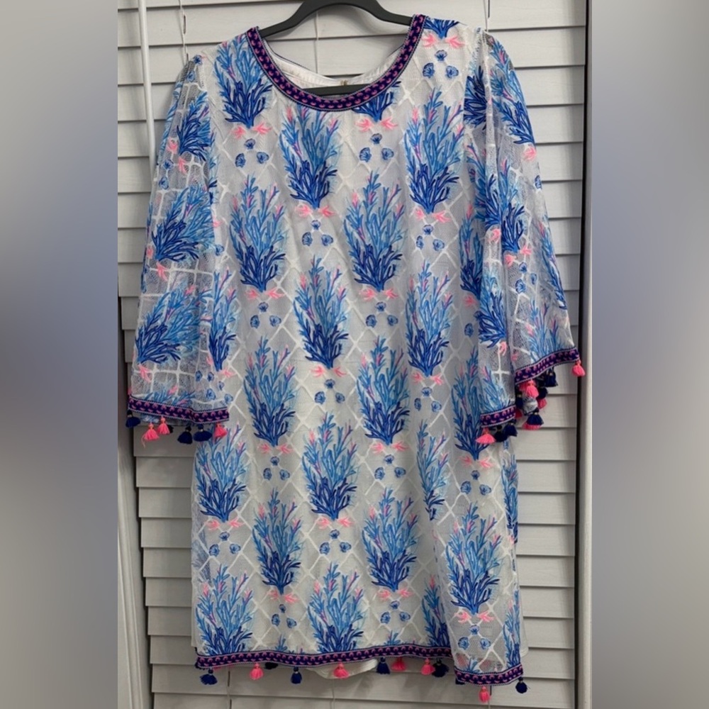 Lilly Pulitzer NWT Jackelin Romper Seaspray Off Shore Gorgeous Size 00,0 - Picture 15 of 16